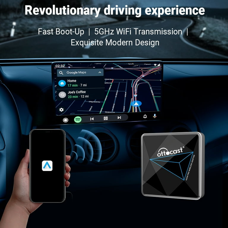 Ottocast A2Air PRO Wireless Auto Adapter Automotive