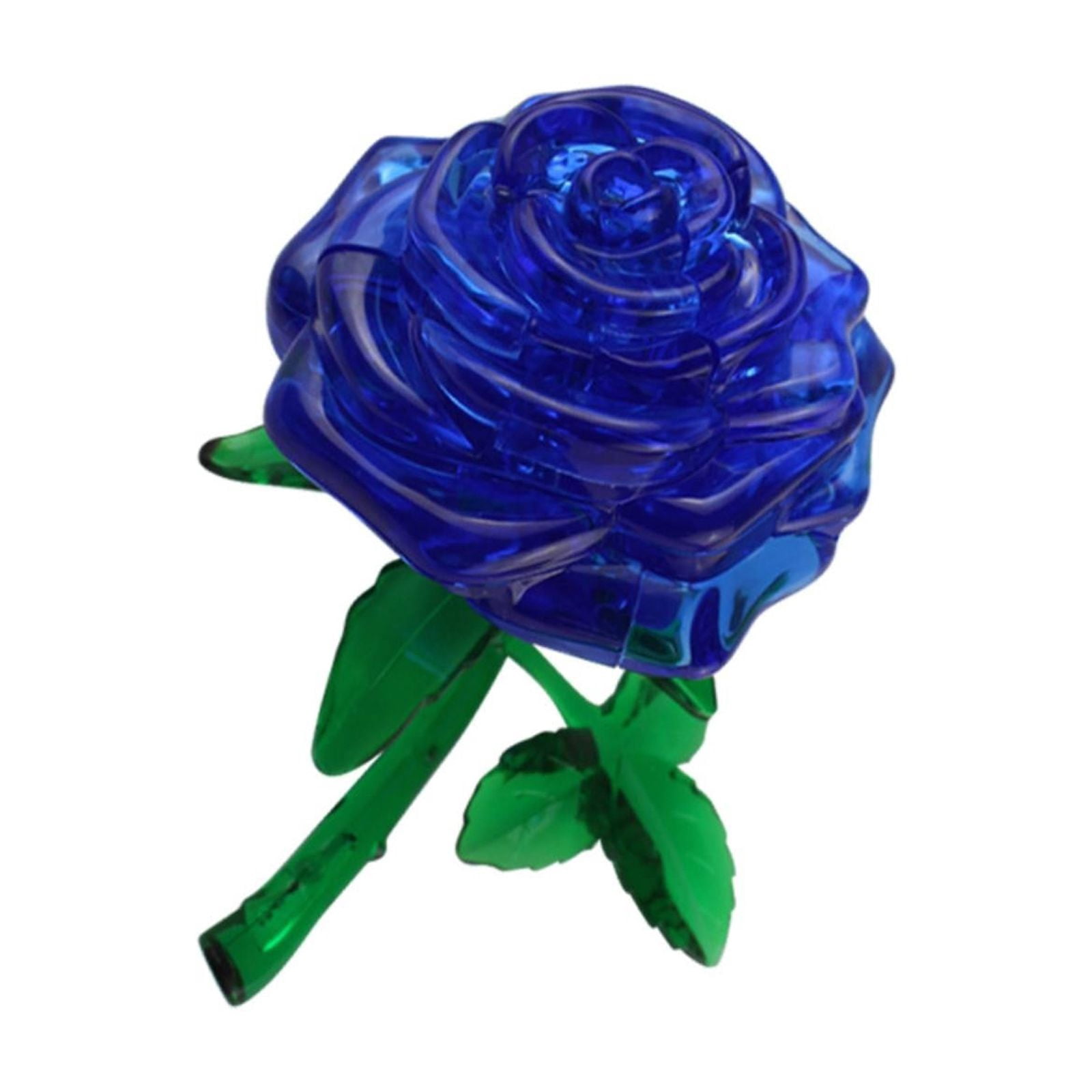 3D Rose Flower DIY Puzzle Gift Gadget For Boosting Children's IQ And Creativity Educational Toy With Puzzle Challenge Ideal For Kids 8 And Up Enhances Problem So