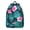 Hawaiian Tropical Plant, variant on Paisley Print Boho Backpack for Women, Vintage Floral Ethnic School Bag with Mandala Pattern and Artistic Details