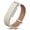 Off-white, variant on Top-Grain Cowhide Leather Band for Google Fitbit Air, Adjustble Replacement Wristband Strap,Brown