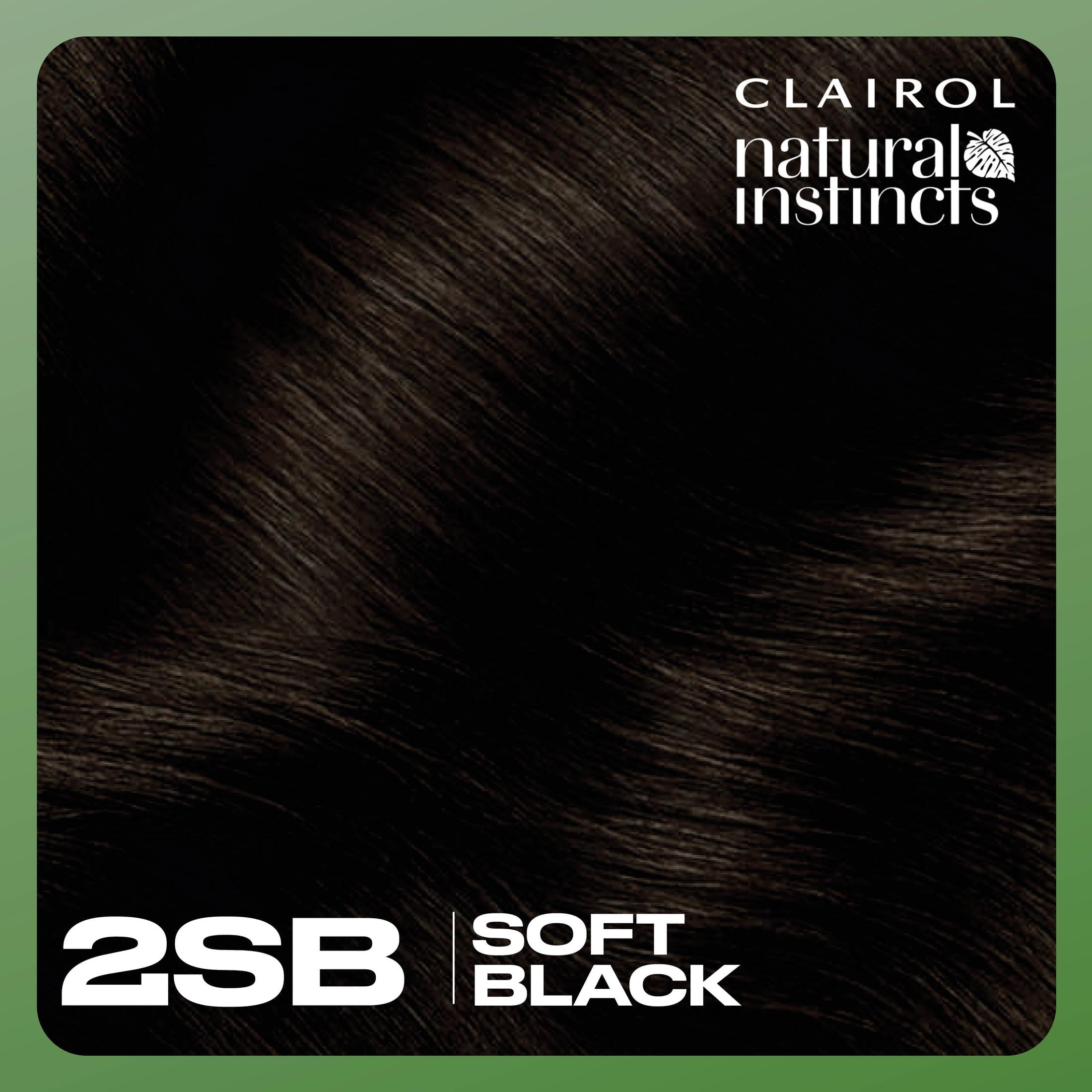 Clairol Natural Instincts Demi-Permanent Hair Color Creme, 2SB