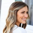 thumbnail image 3 of Minimalist Metal Bow Hairpins - Stylish Hair Clips for Women and Girls Unique Hair Accessories and Fashionable Barrettes - Choice, 3 of 3
