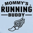 thumbnail image 2 of CafePress - Mommys Running Buddy Body Suit - Baby Light Bodysuit, Size Newborn - 24 Months, 2 of 4