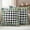 Black Green, variant on Eucalyptus Leaves Outdoor Waterproof Pillow Covers, Summer Pastoral Botanical Gray Wooden Decorative Square Throw Pillowcase Sofa Cushion Sham for Patio/Couch/Chair, 18"x18" 2 Pack