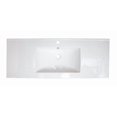 thumbnail image 2 of American Imaginations 48-in. W 1 Hole Ceramic Top Set In White Color - Overflow Drain Incl. AI-29609, 2 of 8