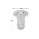 thumbnail image 3 of Escotilla De Tanque De Agua De Acero Inoxidable De Grado Marino, Tapa De Llenado De Aceite, Puerto De Llenado De Escotilla De Agua, Accesorio De Hardware De Barco Para Yate De Cubierta De Barco Eigraketly VI003701-00, 3 of 7