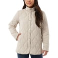 thumbnail image 2 of 32 Degrees Ladies' Quilted Jacket (Beige Coconut, XXL), 2 of 4