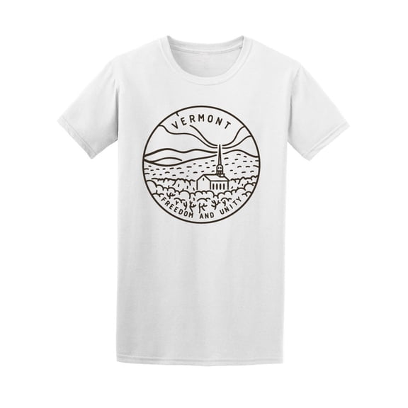 Vermont Logo Tee. Men's -Image by Shutterstock
