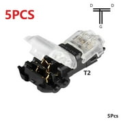 5x T Tap Splice Wire Connectors Low Voltage I Type Terminal Crimp No Stripping