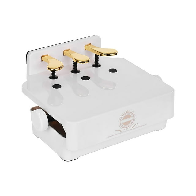 Extensor de pedal de piano Piano Pedal Extender Banco para Niños Altura Ajustable con 3 Pedales Piano Accesorios para Enseñanza Accesorio Tomshoo Extensor de pedal de piano