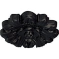 thumbnail image 3 of Ekena Millwork 7 5/8"OD x 1"P Emery Leaf Ceiling Medallion, Hand-Painted Steel Gray, 3 of 7