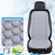 thumbnail image 4 of Asiento de coche con respaldo ventilado, cojín fresco cómodo para el verano, adecuado para todas las estaciones, gris, 4 of 8