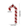thumbnail image 1 of Bastones de Navidad de bastón de caramelo grande, decoraciones para árboles de Navidad para fiesta en casa, adornos colgantes de árbol de Navidad de Año Nuevo, 1 of 4