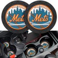 thumbnail image 1 of 2 Portavasos Para Coche, Posavasos Para Coche, Posavasos Para Aficionados Al Béisbol De Los Mets De Nueva York, Soporte Antideslizante Para Bebidas Para Coche, Accesorios Interiores Ny Mets, 1 of 5