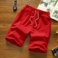 thumbnail image 1 of Novedad de verano, pantalones de pijama para hombre, cinco pantalones, pantalones de playa de verano para hombre, pantalones cortos deportivos informales para correr, 5 pantalones rectos para hombre, 1 of 5