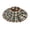 Coffee, variant on Women's Lorna Murray Hat, Reversible Straw Pleated Sun Hat, Wide Brim Foldable Casual Outdoor Beach Sun Hat for Summer