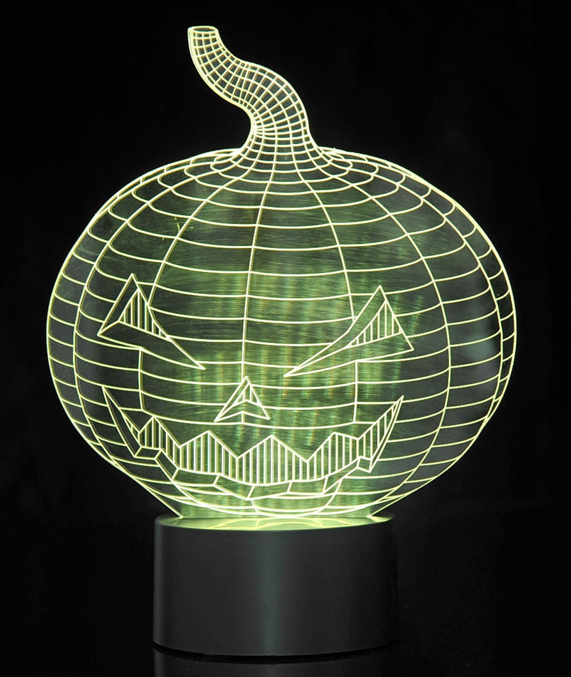 Board No More! 3D Pumpkin Laser Cut Precision LED Lights