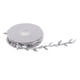 thumbnail image 1 of Carrete de cinta de hojas de olivo de tela de 10 metros para decorar guirnaldas. Plata, 1 of 7