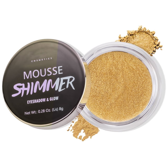 Monochrome Shadow Highlight Brighten Color Shadow Powder Easy To Color Highlight Powder 8G, Makeup Eye Shadow