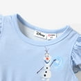 thumbnail image 3 of Disney Princess Toddler Girl Dresses Frozen Elsa Anna Character Ruffled Sleeveless Dress Size 2-6, 3 of 5