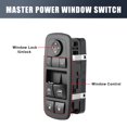 thumbnail image 3 of 68183752AE Power Master Window Switch Front Driver Side Fit for Dodge Challenger 2015-2017, 3 of 6