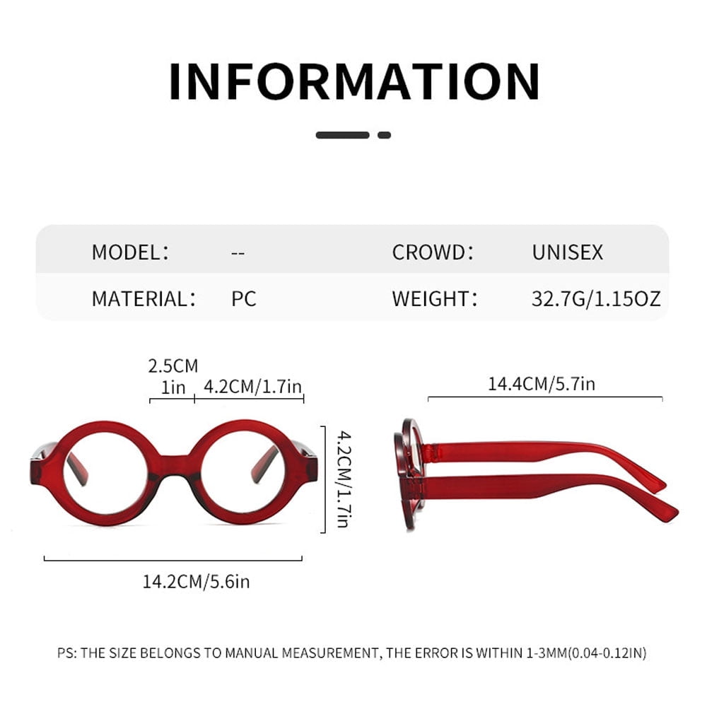 3 Pairs of Thick Blue Light Blocking Reading Glasses +3.0, Round Classic Plastic Brown Tortoiseshell Readers 3.00 for women, Fashion Presbyopia Glasses +300 Strength