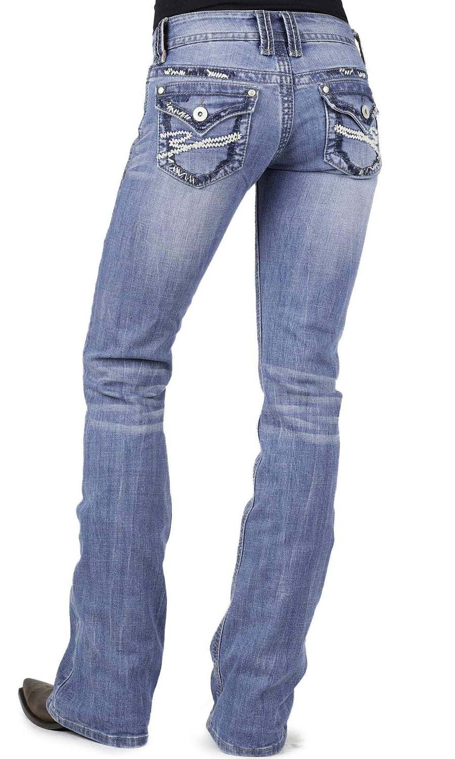 women's western jeans plus size