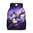 thumbnail image 1 of Silver Wolf Honkai Star Rail Backpack Cute Anime Large Capacity Multifunction Backpacks Lightweight Sports Travel Laptop Bag, 1 of 5