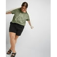 thumbnail image 5 of Hanes Jersey Shorts Originals Women's Plus Size Cotton Pockets 2.5 inseam 2X-4X, 5 of 6