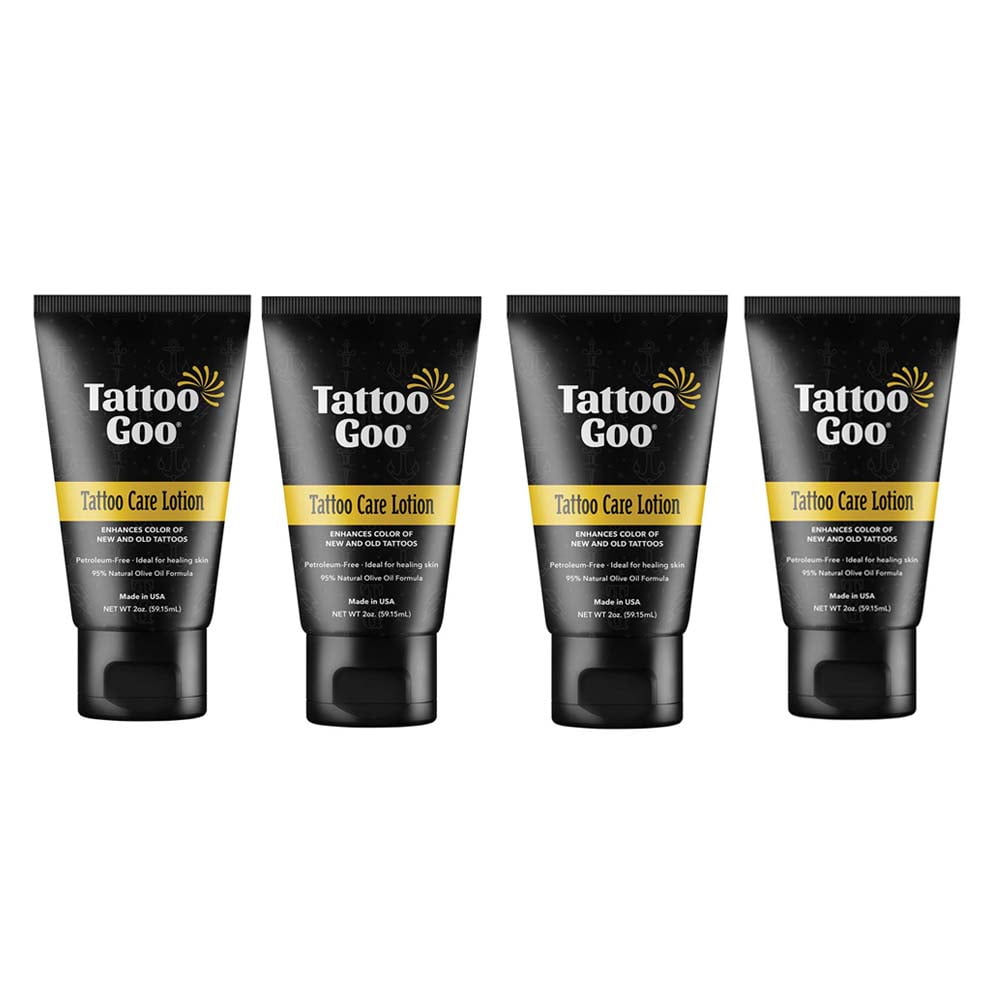 Tattoo Goo Aftercare Range - Goo Lotion Soap - Best Healing + Protection  KIt