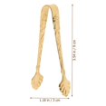 thumbnail image 2 of 2Pcs Stainless Steel Ice Cube Clips Sugar Tongs Foods Clips Kitchen Serving Tong, 2 of 2