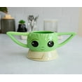 thumbnail image 5 of Star Wars: The Mandalorian Grogu Sculpted Ceramic Mug | Holds 20 Ounces, 5 of 7