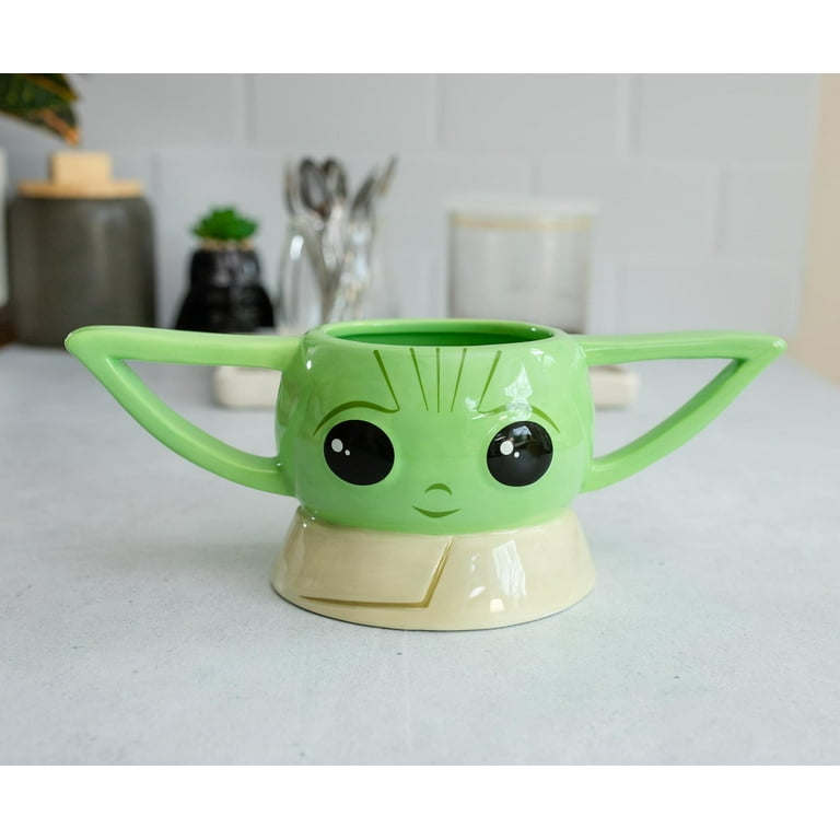 Star Wars Grogu 16oz Wide Rim Ceramic Mug