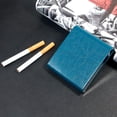 thumbnail image 2 of GHSDFBB Padike Cigarette Case, Cigarette Case Leather & Stainless Steel Multi Case. (Sea Green), 2 of 7