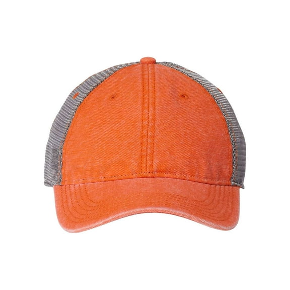 LEGACY - Dashboard Trucker Cap - DTA - Orange/ Grey - Size: Adjustable