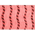 thumbnail image 1 of Ahgly Company Indoor Rectangle Abstract Red Modern Area Rugs, 7' x 9', 1 of 4