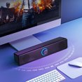 thumbnail image 3 of SUSUchens - Altavoz Bluetooth 5.0 compatible con barra de sonido estéreo universal con cable envolvente para PC, estilo B, 3 of 8