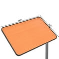 thumbnail image 2 of Gymax Plateau Alimentaire pour Ordinateur Portable sur Lit, Table Roulante, Bureau d'Hôpital, 2 of 10