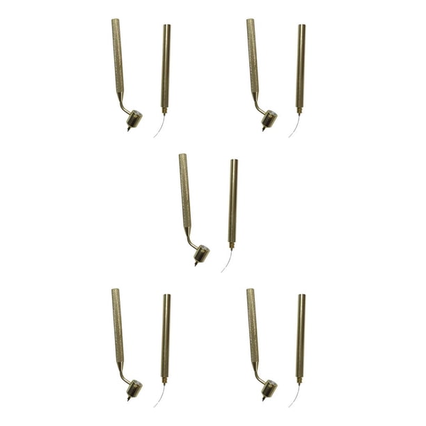 Injueey Pluma de pintura fina inclinada, aplicador de escritura de líquido recargable, reparación elegante, herramienta de pintura para manualidades, Type2 NO2 Injueey CBP110204