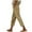 Khaki-01, variant on REALiKUN Women Linen Capri Pants Summer Boho with Pockets Wide Leg Pants Casual Summer Cropped Pants
