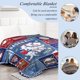 thumbnail image 3 of LHSHID Tennis Blanket Tennis Gifts Blanket for Men Women Adults Tennis Lover Soft Flannel Cozy Tennis Player Blanket for All Season Sport Lover Blanket for Bed Sofa Camping Couch 30x40in, 3 of 6