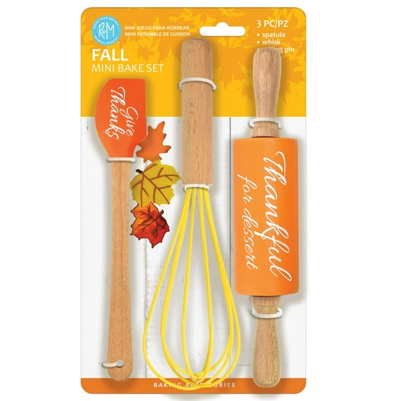 Fall 3PC Mini Baking Set