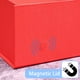 thumbnail image 2 of Cajas de regalo LIFELUM, paquete de 2 unidades, 35 x 21 x 11 cm, tapa magnética, color rojo, 2 of 6