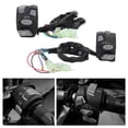 thumbnail image 1 of Motorcycle Horn Switch, 22mm Motorcycle Handlebar Switch Control Button Water Proof Universal for Turn Signal Light, 1 of 7