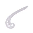thumbnail image 1 of 1/2PCS Multifunction 6501 Plastic French Curve Sewing Ruler Measure Tailor Ruler Making Clothing 360 Degree Bend Ruler Tools Style A 1pc, 1 of 6