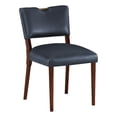 thumbnail image 2 of Comfort Pointe Bonito Midnight Blue Faux Leather Dining Chair - Set of 2, 2 of 7