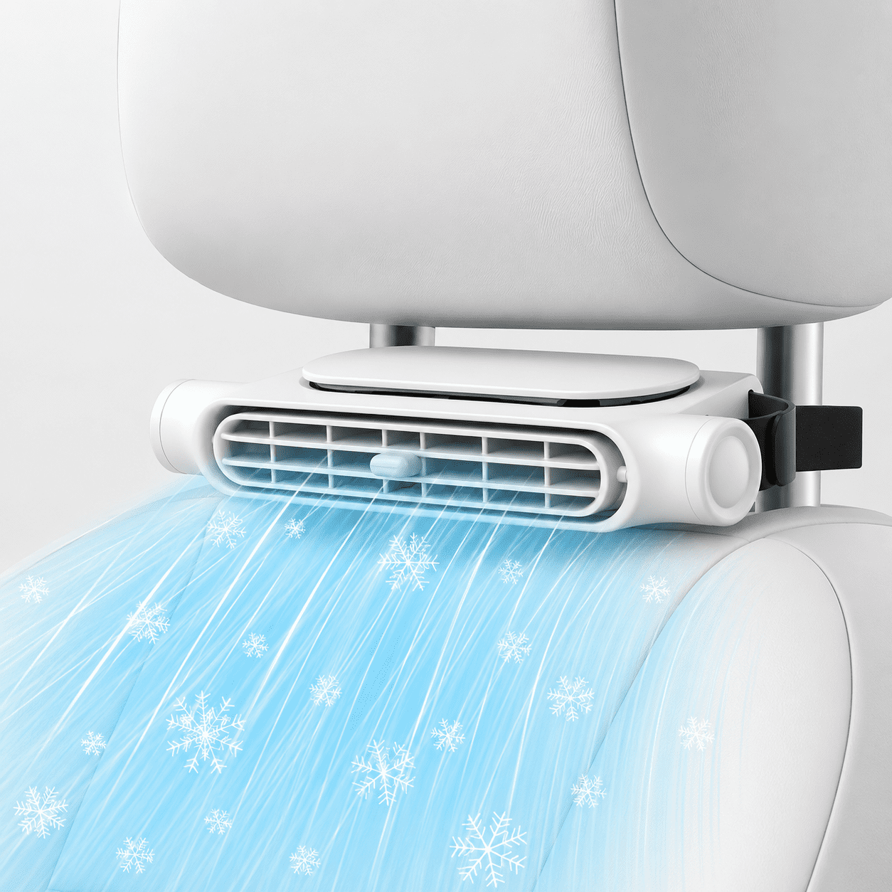 2026 New Car Seat Fan for Baby Rear Facing,Invisible Car Seat Cooling Fan, USB Backseat Fans Portable Vehicle Design with 3 Adjustable Wind Speeds for Most Cars Vehicle RV Truck