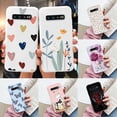 thumbnail image 2 of Funda para teléfono Samsung Galaxy S10 S 10 Plus S10E, carcasa de TPU suave pintada con dibujos animados, bonita, S10 + S10E xuanjing  unisex, 2 of 2