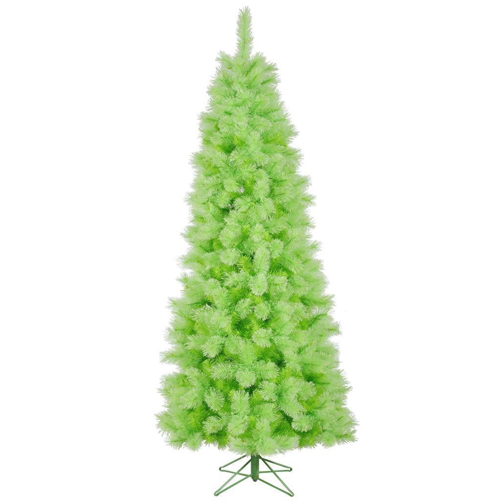 Vickerman Lime Unlit Cashmere Christmas Tree