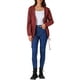 thumbnail image 2 of Inspire Chic Abrigos de Lluvia para Mujeres Impermeables con Capucha Chaquetas Ligeras de Lluvia Rompevientos Abrigo con Bolsillos para Exterior Color Rojo Vino, 2 of 6